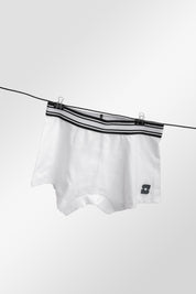 Sophisticated Comfort Men’s Boxers (Pristine White)