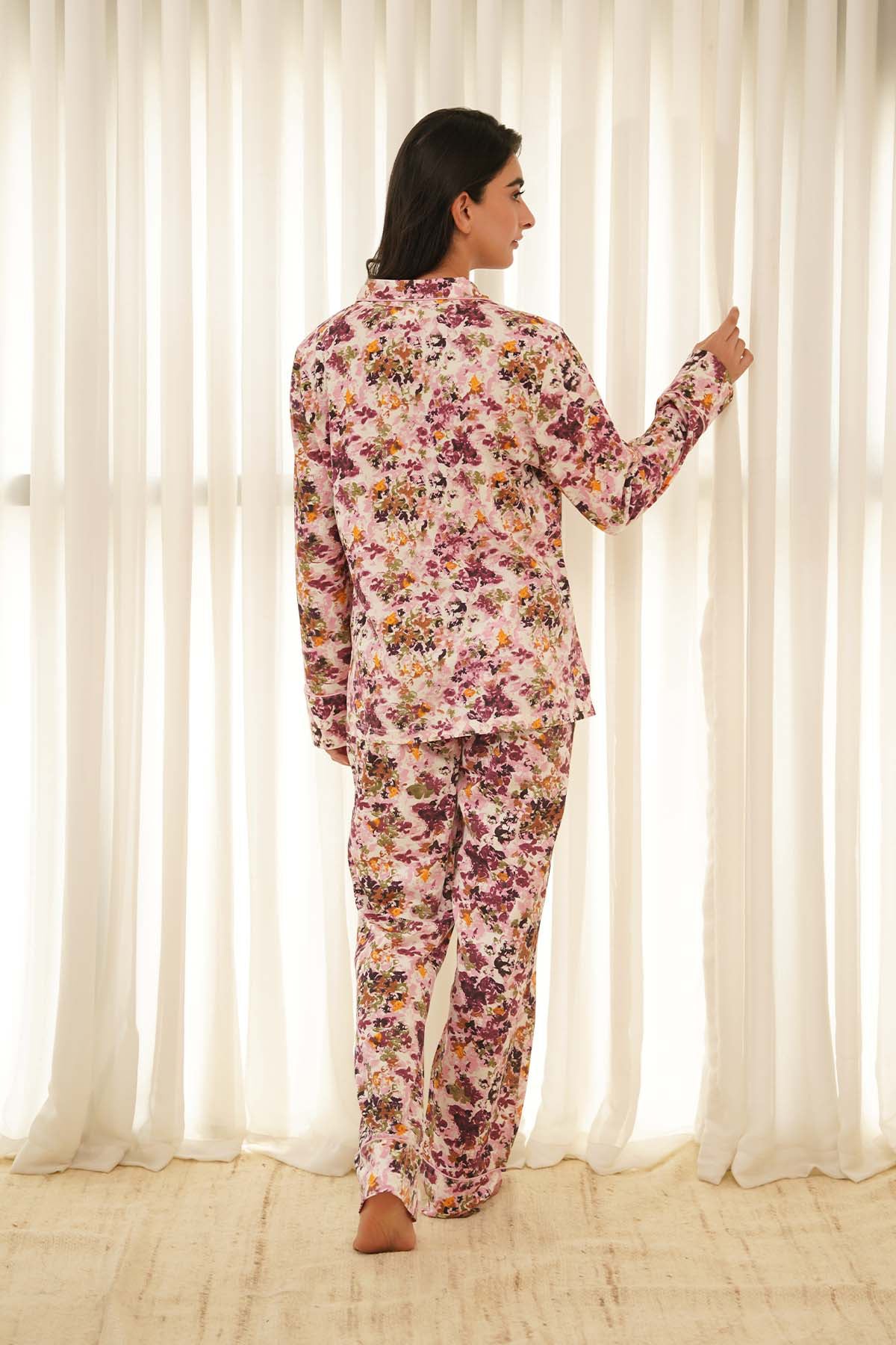 Abigail Women Button Down PJ Set