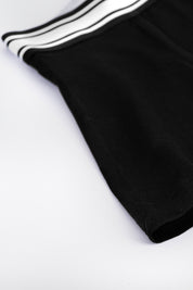 Soft and airy Black Cotton Lounge Boxers, ideal for casual wear or sleeping.
