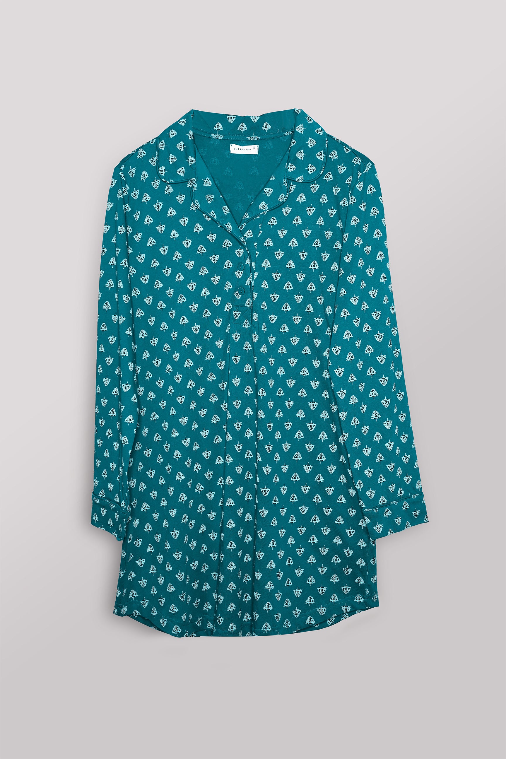 Teal Dreams Nightshirt - Snoozeoff