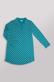 Teal Dreams Nightshirt - Snoozeoff