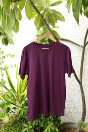 Comfortable and easy-to-style Dark Carmine T-Shirt, perfect for any occasion.