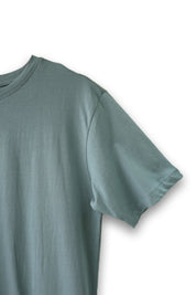 Simple and stylish Dusty Jade Classic Fit Round Neck Tee made from soft fabric.