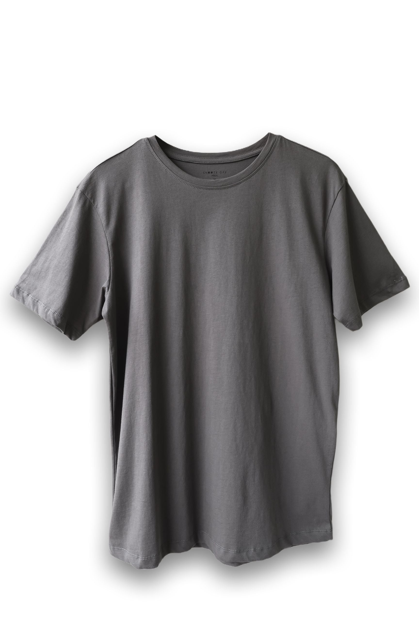 Soft and breathable Grey Forest Men's T-Shirt with a round neck, perfect for all-day comfort.
