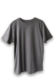 Soft and breathable Grey Forest Men's T-Shirt with a round neck, perfect for all-day comfort.