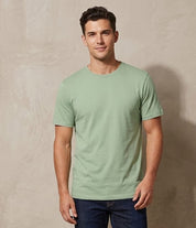 Lime Cream Men's Round Neck