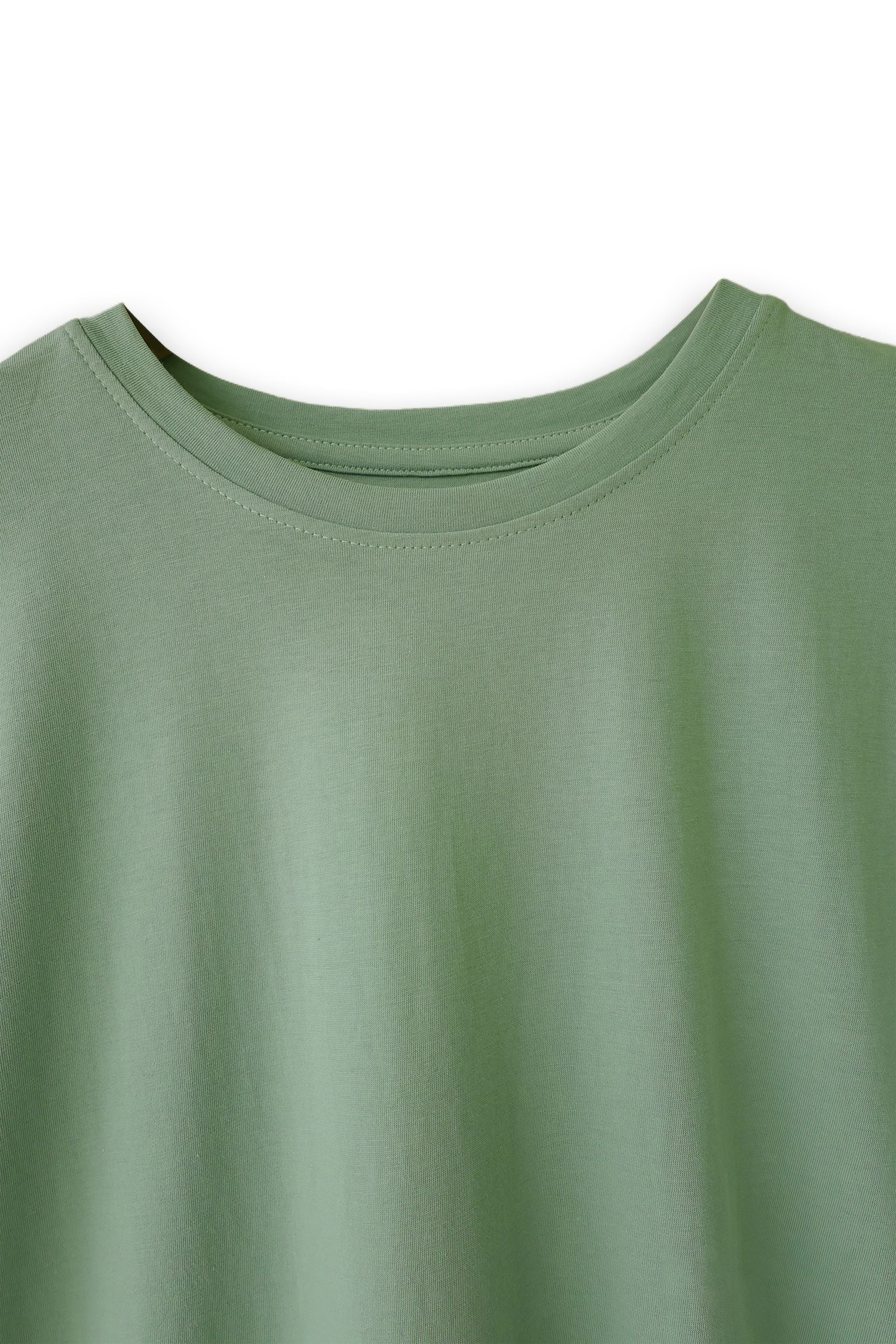 Designed for all-day comfort, the Lime Cream Everyday Men's Round Neck Shirt is a versatile wardrobe essential.