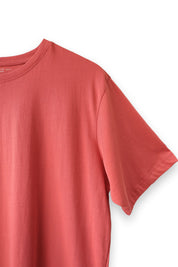 The Mars Red Everyday Wear Men's Crew Neck Shirt combines breathable fabric with a stylish look for any occasion.