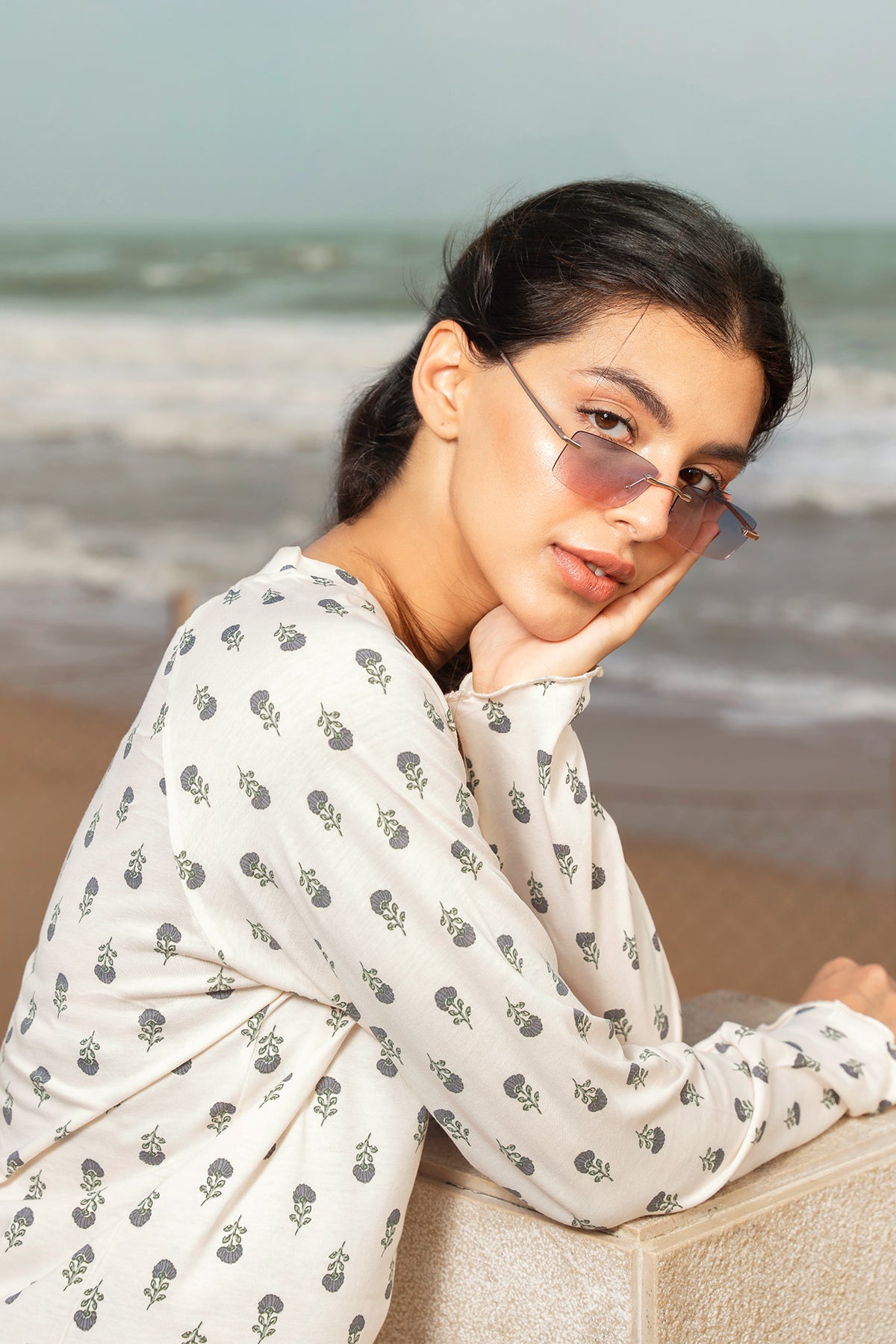 Sleep in style with the Moonlight Jade Pajama Set for Women, crafted for comfort and effortless relaxation.