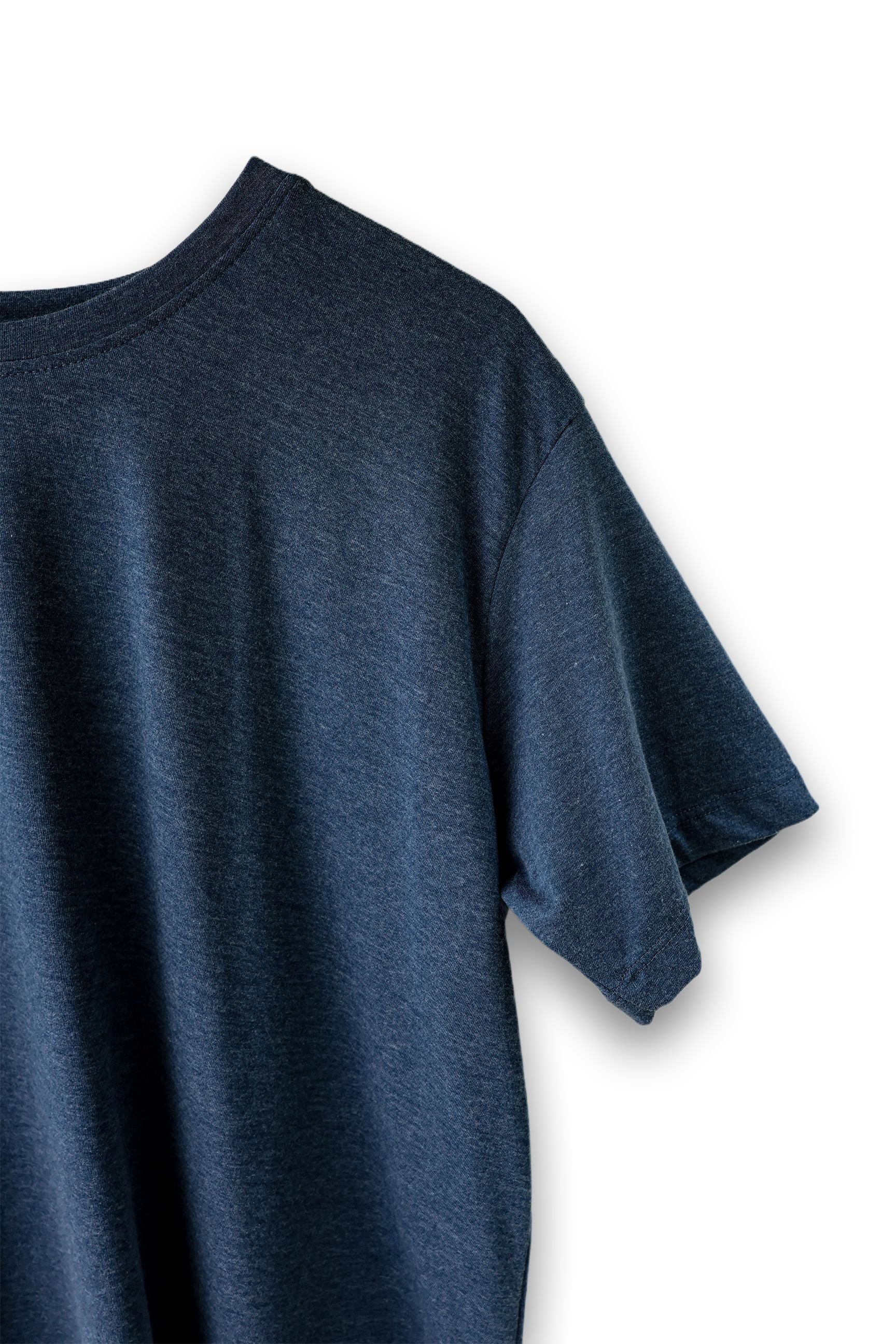 Designed for daily comfort, the Nightshadow Everyday Wear Men's Round Neck Shirt pairs well with any casual outfit.