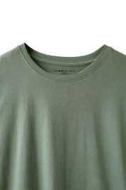 Lightweight and easy-to-wear Olive Bay Casual Crew Neck T-Shirt for daily use.