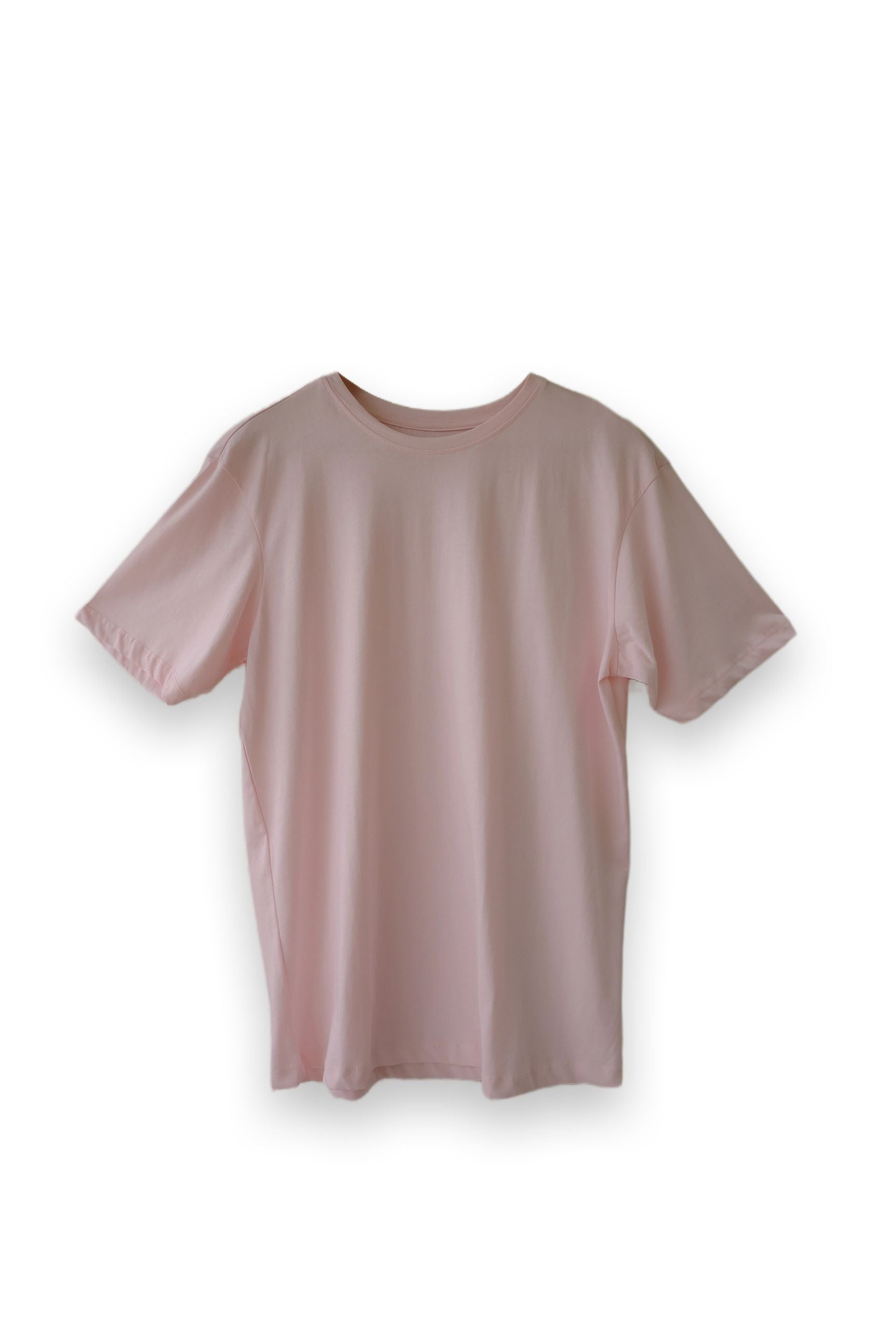The Pink Echo Men's Half Sleeve Crew Neck T-Shirt offers a soft and breathable fit, perfect for everyday wear.