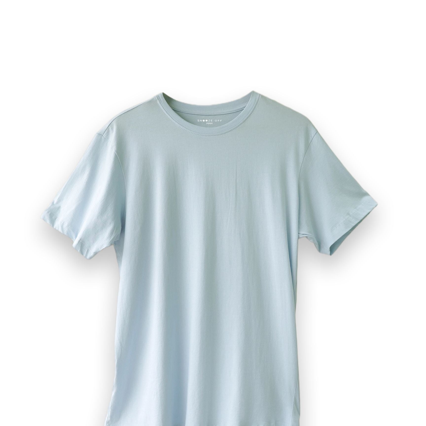 Sky Mist Mens Round Neck T-Shirt
