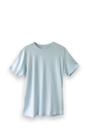 Sky Mist Mens Round Neck T-Shirt