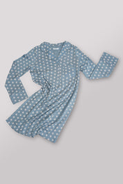 Enjoy the Sweet Slumber Button-Down Women's Nightshirts, offering a stylish and comfortable sleepwear option.