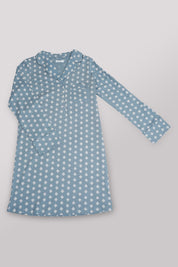 The Sweet Slumber Cotton Sleep Shirts for Women provide a cozy and airy feel, perfect for bedtime relaxation.