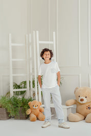 Taffy White Pajama Sets
