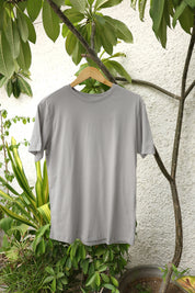 Soft and breathable Taupe Casual Wear Round Neck T-Shirt, great for all-day wear.