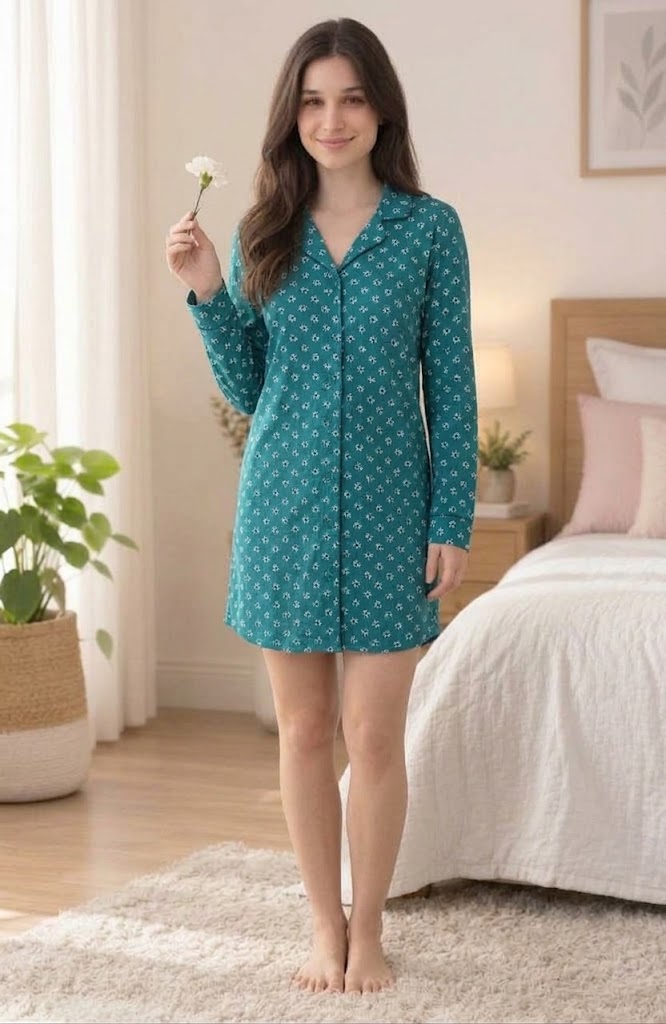 Teal Dreams Nightshirt