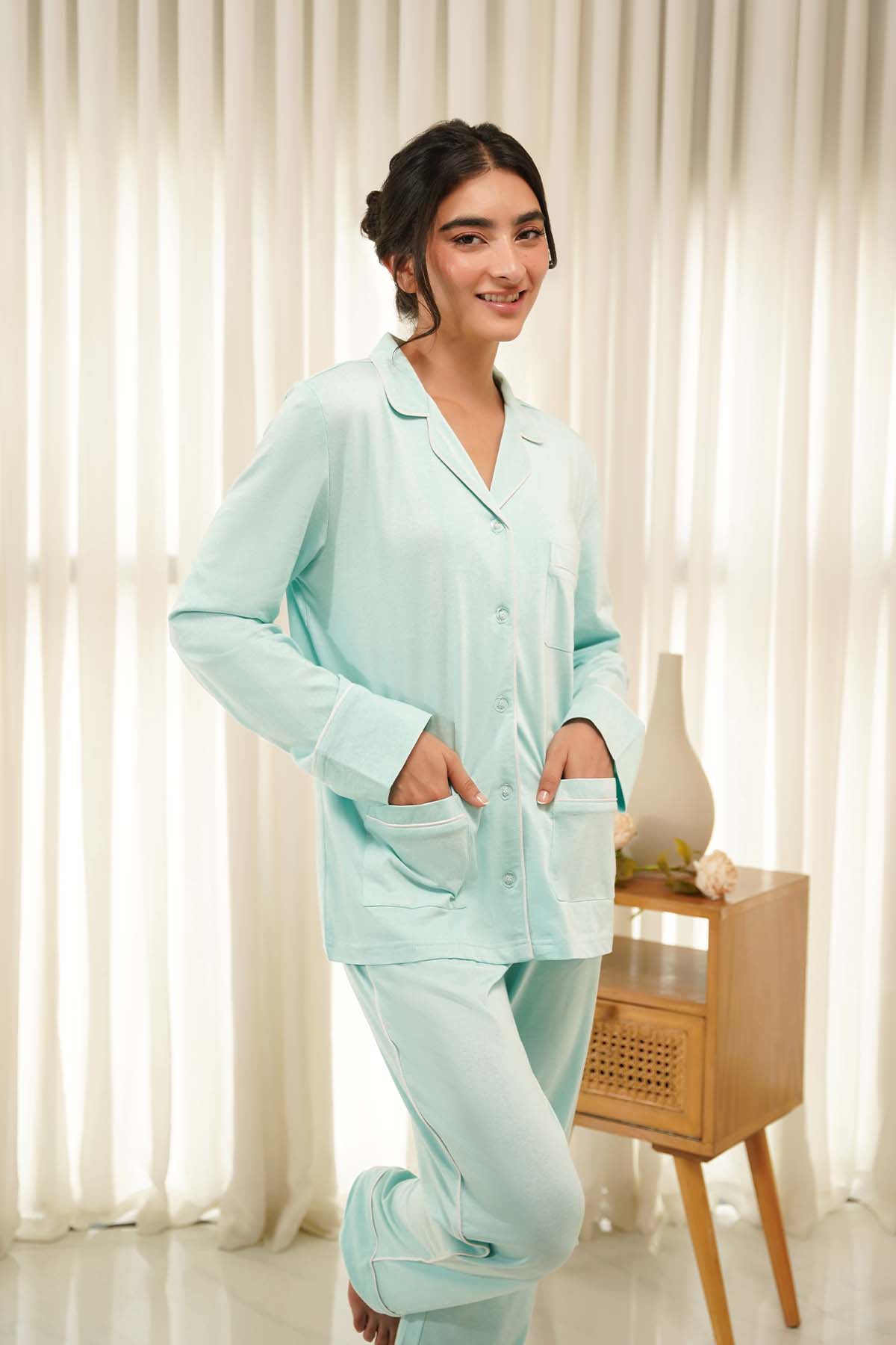 Tessa Button Down Pajama for Women