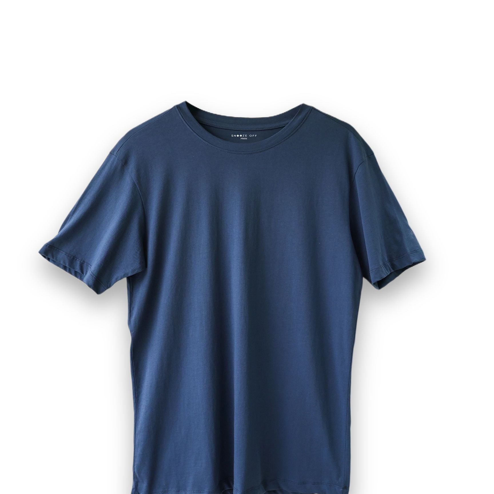 Soft and comfortable True Navy Men's Crew Neck T-Shirt, perfect for everyday casual wear.