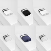 Pack of Six (2 Navy Blue + 2Grey + White + Black)